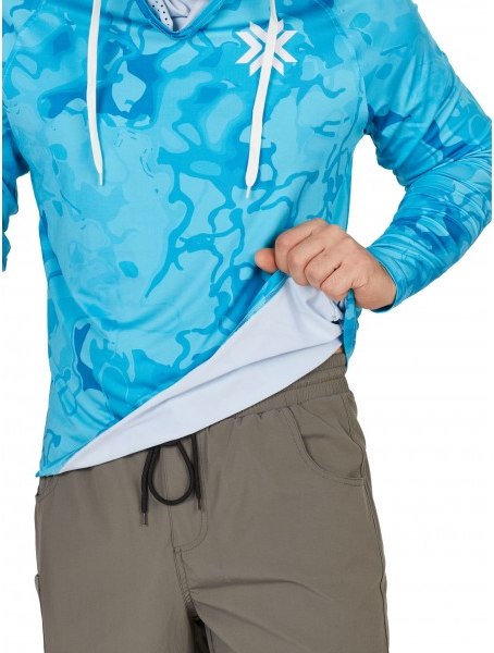 Изображение товара Кофта для охоты и рыбалки Norfin Sun Pro Halibut Hoodie / 135001-S