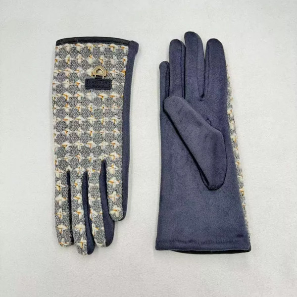 Изображение товара Перчатки Arya Gloves Glimmer / 8680943253163 (L, черный/серый)