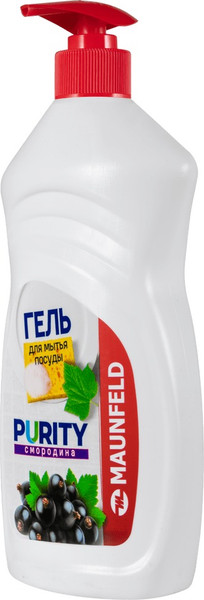 Изображение товара Средство для мытья посуды Maunfeld Гель Purity Смородина MDL450CD (450г, с дозатором)