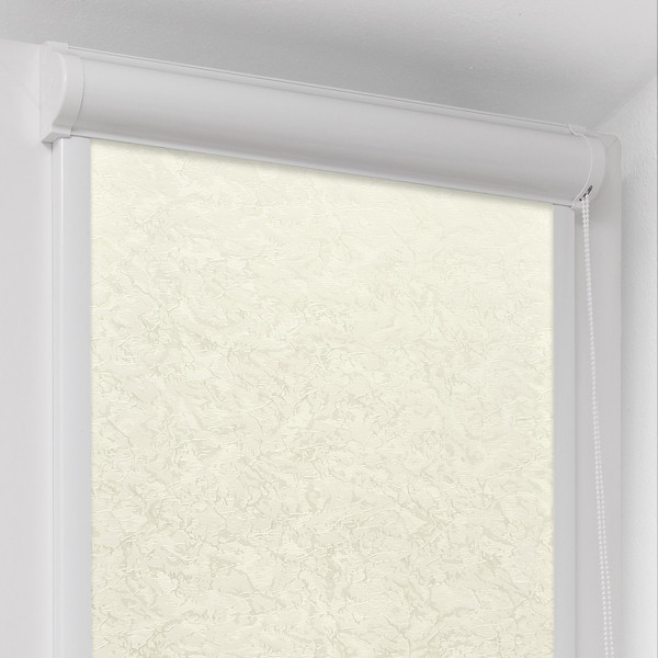 Изображение товара Рулонная штора Delfa Сантайм Жаккард Венеция СРШ-01 МЭД 29501 (52x160, белый)