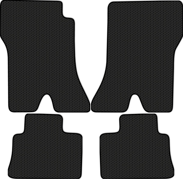 Изображение товара Комплект ковриков для авто Alicosta 2523_1 для ГАЗ 3110 1997-2004 (EVA соты, черный)