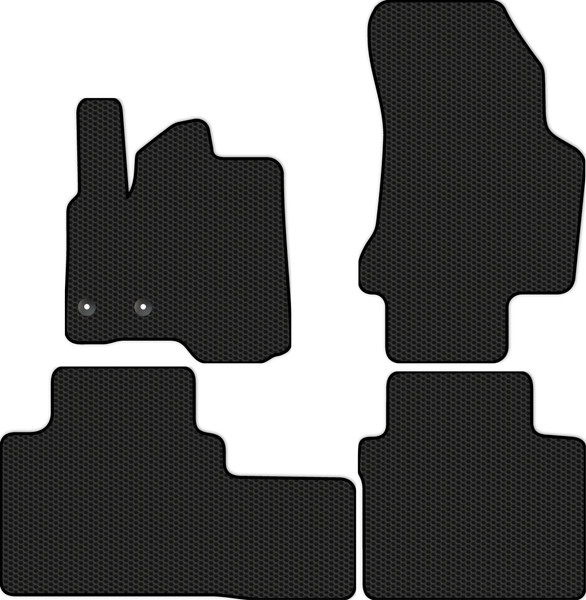 Изображение товара Комплект ковриков для авто Alicosta 1800_1 для JAC JS6 I SUV 2022-н.в. (EVA соты, черный)