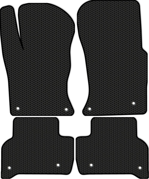 Изображение товара Комплект ковриков для авто Alicosta 1580_1 для Jaguar XE I седан/X760 2015-2021 (EVA соты, черный)