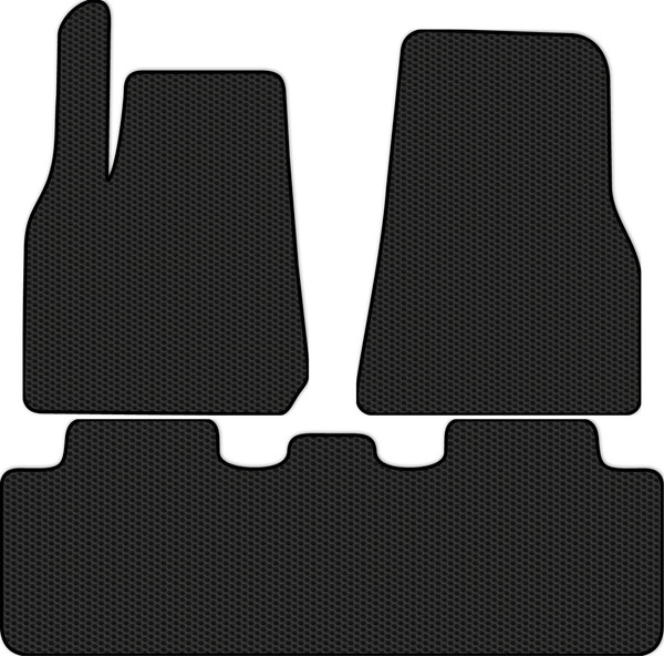 Изображение товара Комплект ковриков для авто Alicosta 1768_1 для Tesla Model Y I SUV 2019-н.в (EVA соты, черный)