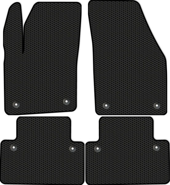 Изображение товара Комплект ковриков для авто Alicosta 2504_1 для Volvo S40 II седан/MS) 2007-2012 (EVA соты, черный)