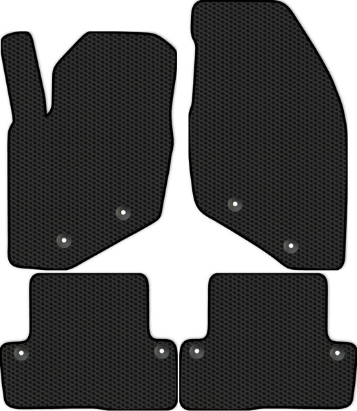 Изображение товара Комплект ковриков для авто Alicosta 1443_1 для Volvo S60 I седан 2000-2010 (EVA соты, черный)