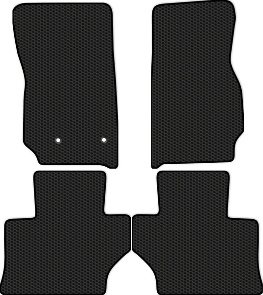 Изображение товара Комплект ковриков для авто Alicosta 2557_1 для Jeep Wrangler III SUV/JK 5-3дв 2006-2018 (EVA соты, черный)