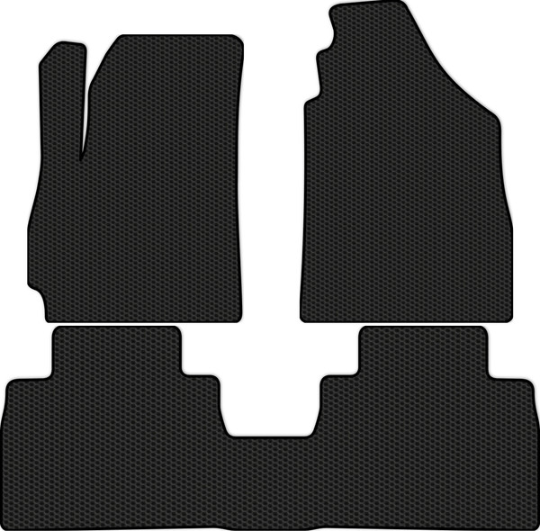 Изображение товара Комплект ковриков для авто Alicosta 2558_1 для Jetour X70 I SUV 2019-н.в. (EVA соты, черный)