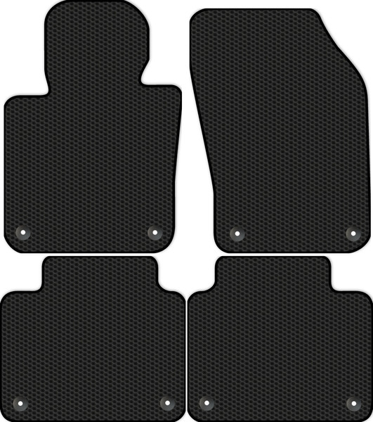 Изображение товара Комплект ковриков для авто Alicosta 1450_1 для Volvo S90 II седан 2016-н.в. (EVA соты, черный)