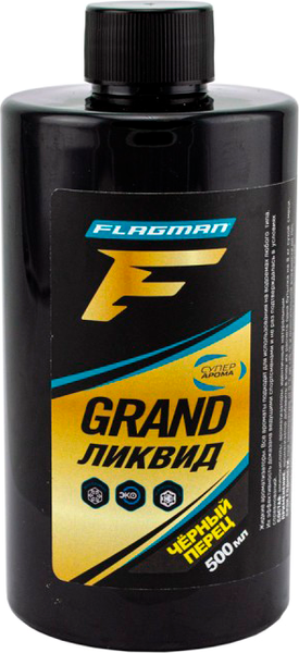 Изображение товара Ароматизатор рыболовный F-Fishing Ликвид Grand / PRFV065 (500мл, черный перец)