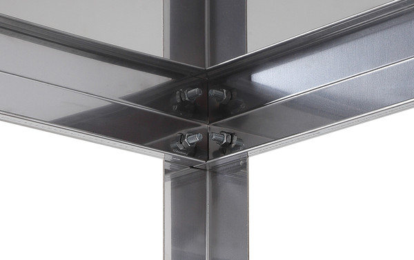 Изображение товара Стеллаж металлический Luxstahl СР-1800x900x300/4 / мко213