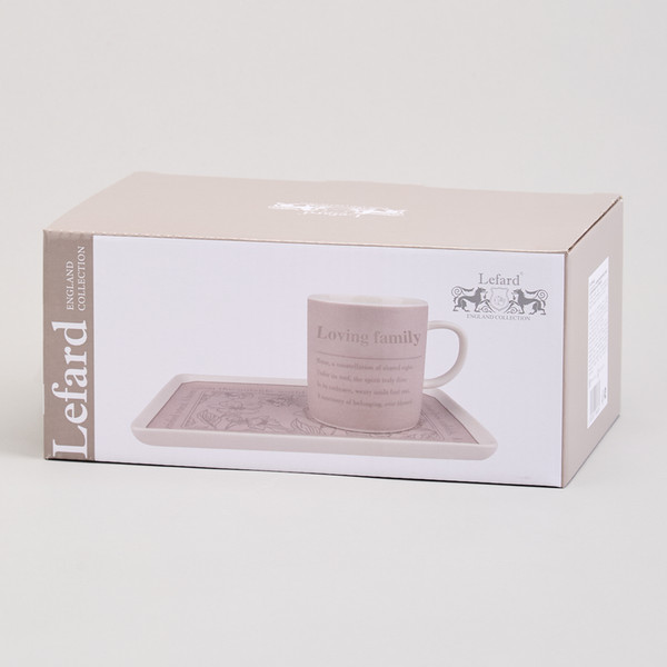 Изображение товара Кружка с блюдцем Lefard Loving Family 756-483
