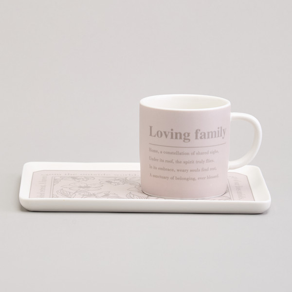 Изображение товара Кружка с блюдцем Lefard Loving Family 756-483