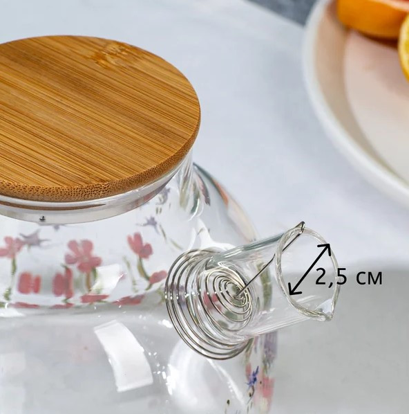 Изображение товара Заварочный чайник Glasserie Meadow GL304