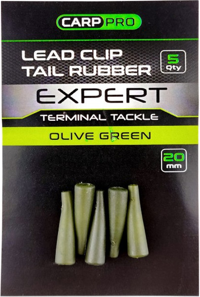 Изображение товара Конус для клипсы рыболовной Carp Pro Lead Clip Tail Rubber / CP6605G (5шт)