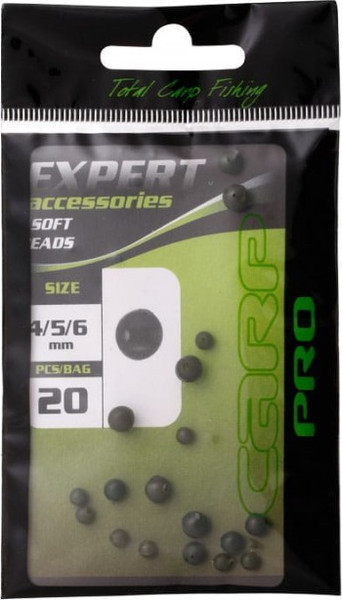 Изображение товара Набор бусин рыболовных Carp Pro 6452-020 (20шт)