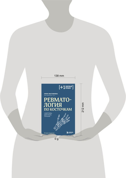 Изображение товара Книга Бомбора Ревматология по косточкам. Симптомы, диагнозы, лечение (Выставкина Елена, мягкая обложка)