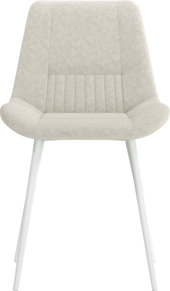 Изображение товара Стул Олмеко Николь (велюр Панда крем 6/ваниль/белый)