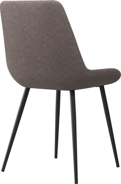 Изображение товара Стул Олмеко Николь (велюр Панда монсун/какао/черный)