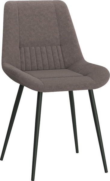 Изображение товара Стул Олмеко Николь (велюр Панда монсун/какао/черный)