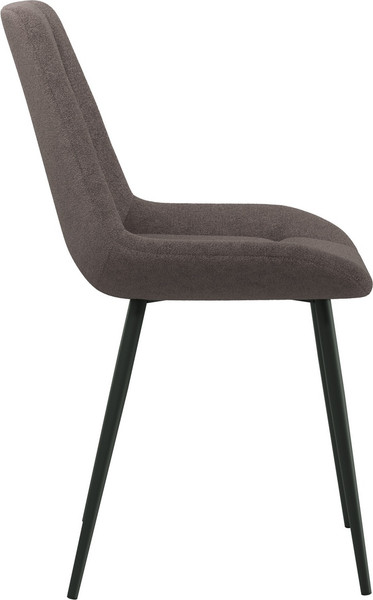 Изображение товара Стул Олмеко Николь (велюр Панда монсун/какао/черный)