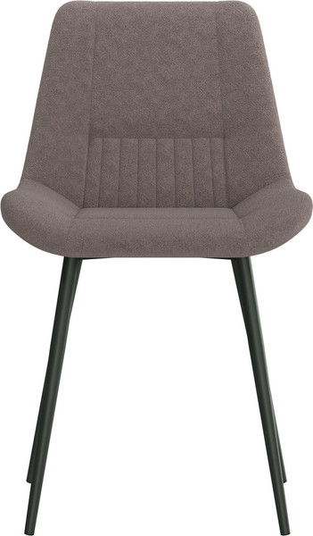 Изображение товара Стул Олмеко Николь (велюр Панда монсун/какао/черный)