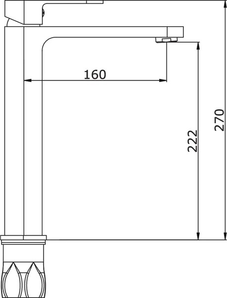 Изображение товара Смеситель Vieir V283512