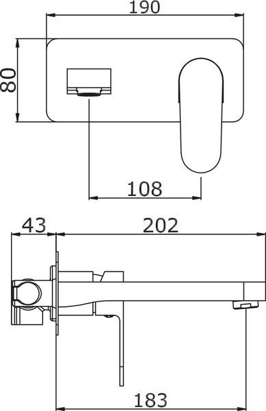Изображение товара Смеситель Vieir V283513