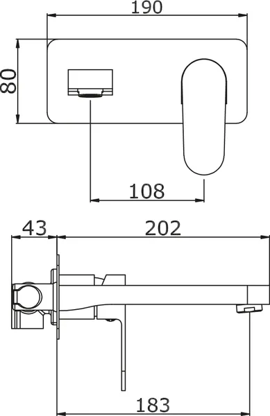Изображение товара Смеситель Vieir V283513S