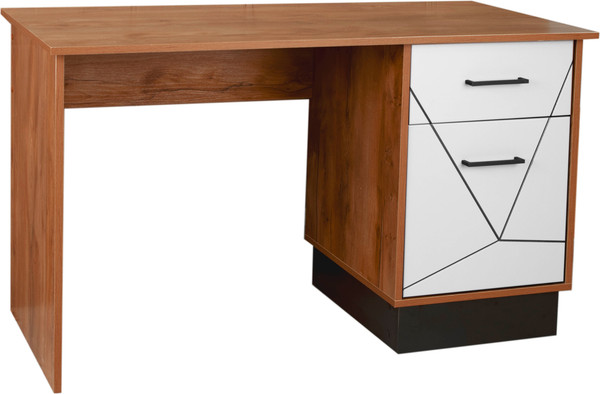 Изображение товара Письменный стол Олмеко Гамма 54.18 (таксония/черный/ПВХ белый)