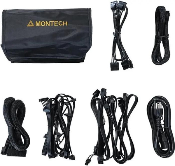 Изображение товара Блок питания для компьютера Montech Titan Gold 1000W / TIS0125