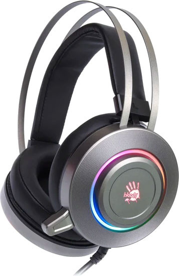 Изображение товара Наушники-гарнитура A4Tech Bloody G521S (черный/серый)