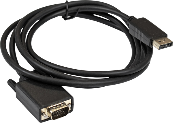 Изображение товара Кабель ExeGate EX-CC-DPM-VGAM-1.8 / EX284914RUS (1.8м)