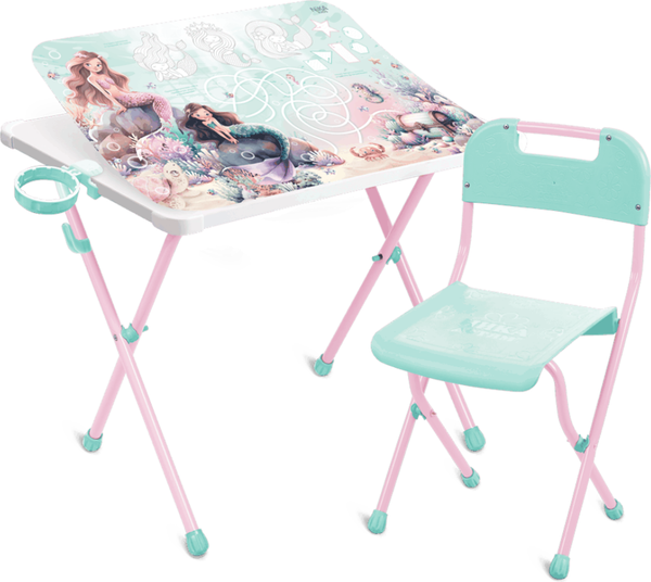 Изображение товара Комплект мебели с детским столом Ника С русалочкой КАМ-Р/Р