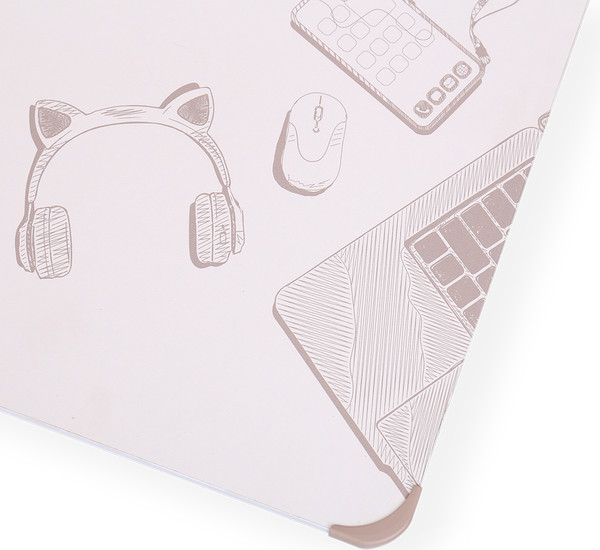 Изображение товара Комплект мебели с детским столом Ника Скетч для девочек КДМ1/2