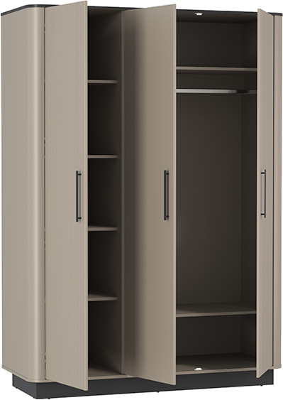 Изображение товара Шкаф Олмеко Фиделия 76.09 (серый камень/мрамор черный)