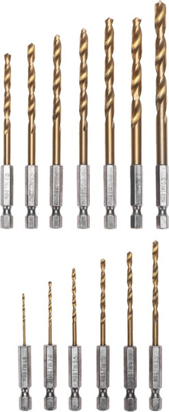 Изображение товара Набор сверл Kranz 1.5-6.5мм / KR-91-0622