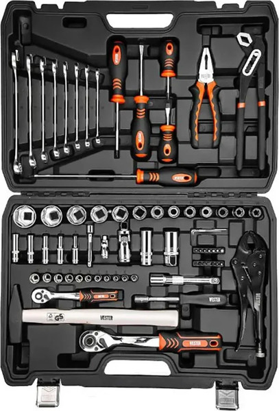 Изображение товара Универсальный набор инструментов ForceKraft Wester FK-WT072 (62 004)