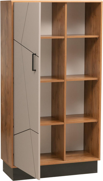 Изображение товара Шкаф Олмеко Гамма 54.06 (таксония/черный/ПВХ грей)