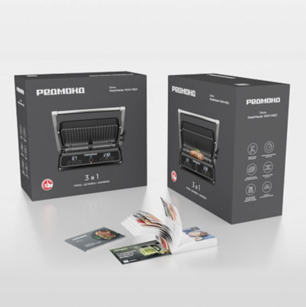 Изображение товара Электрогриль Redmond SteakMaster RGM-M821 (черный)