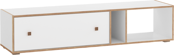 Изображение товара Тумба Олмеко Дакота 68.09 ТВ (белый/дуб сонома)