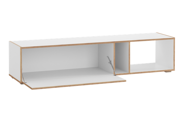 Изображение товара Тумба Олмеко Дакота 68.09 ТВ (белый/дуб сонома)