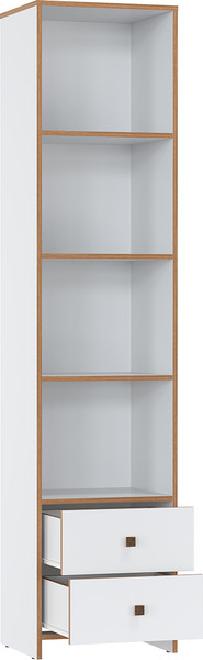 Изображение товара Стеллаж Олмеко Дакота 68.01 (белый/дуб сонома)