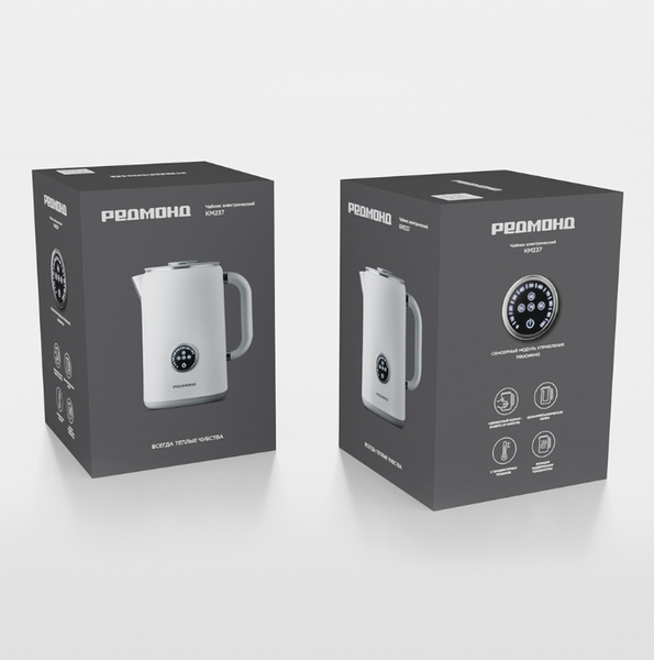 Изображение товара Электрочайник Redmond KM237 (белый)