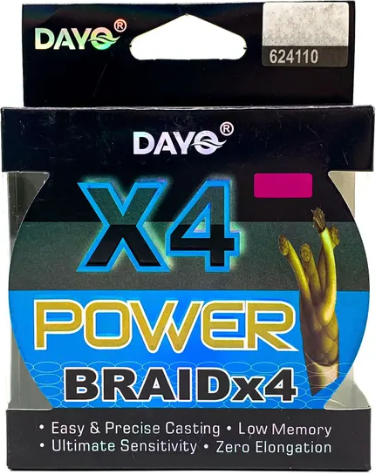 Изображение товара Леска плетеная Dayo Power Braid X4 0.18мм (150м, темно-зеленый)