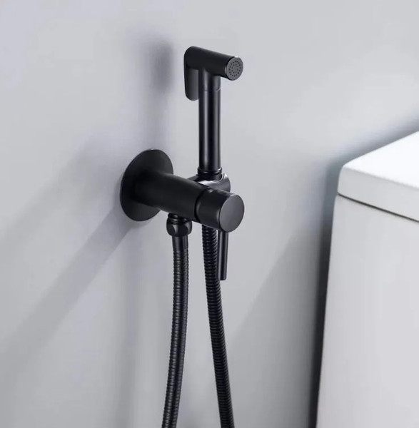 Изображение товара Гигиенический душ со смесителем Esko SMH01 (черный)