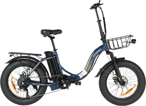 Изображение товара Электровелосипед Samebike City Master Fat / MY-E02 (синий)