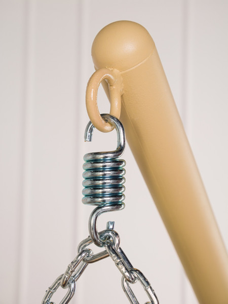 Изображение товара Кресло подвесное M-Group Добрыня / 11460515 (бежевый ротанг/какао подушка)