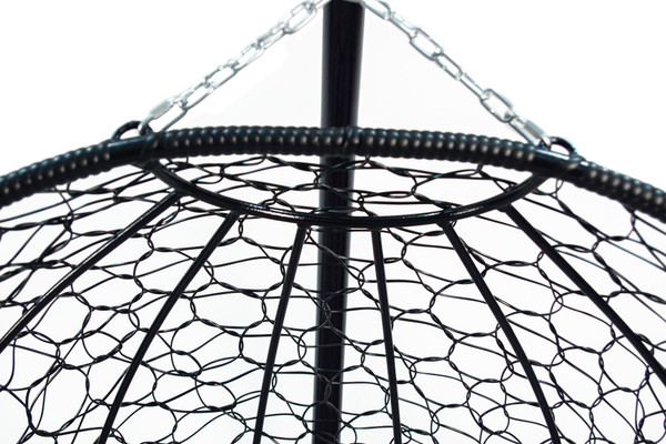 Изображение товара Кресло подвесное M-Group Добрыня / 11460401 (черный ротанг/бежевая подушка)