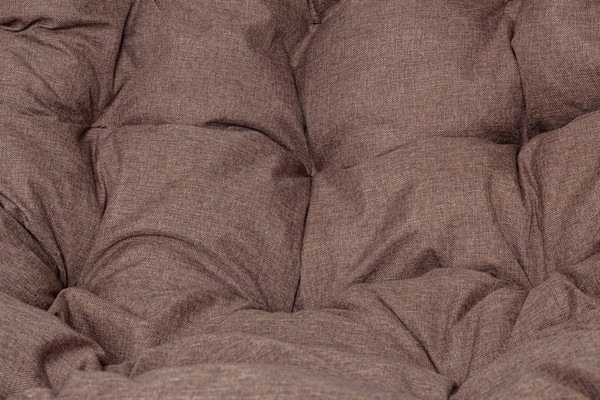 Изображение товара Кресло подвесное M-Group Капля Home / 11830105 (белый ротанг/какао подушка)